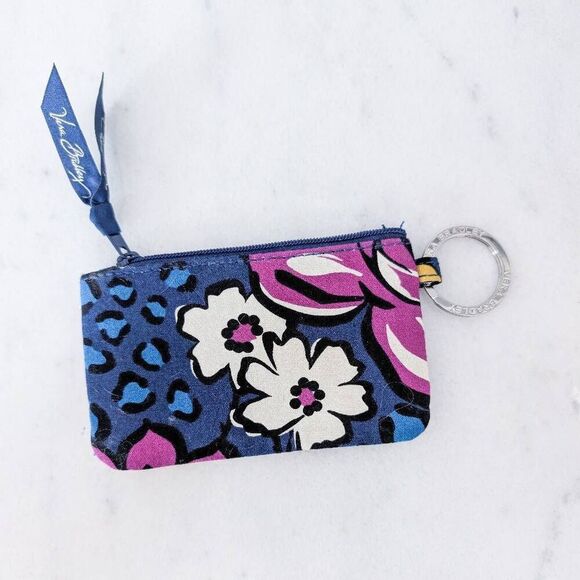 Vera Bradley Zip ID Case in African Violet NWT - Picture 5 of 5